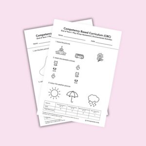 Play Group Exam Term 1 - Set 1