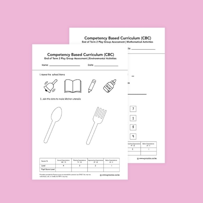 play group set 1 term 2